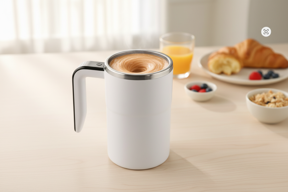 380ML Automatic Magnetic Stirring Mug: কেন এটি কফি ও চা প্রেমীদের জন্য একটি স্মার্ট সমাধান?