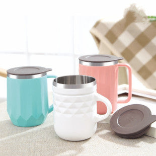 Insulated Stainless Steel Thermal Coffee Mug 400ml
