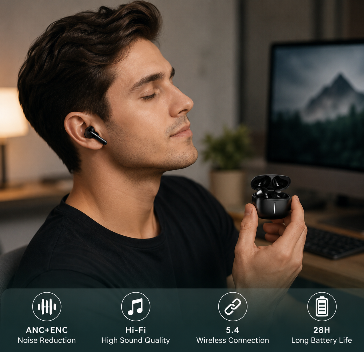 Hoco EQ34 Plus TWS Earbuds