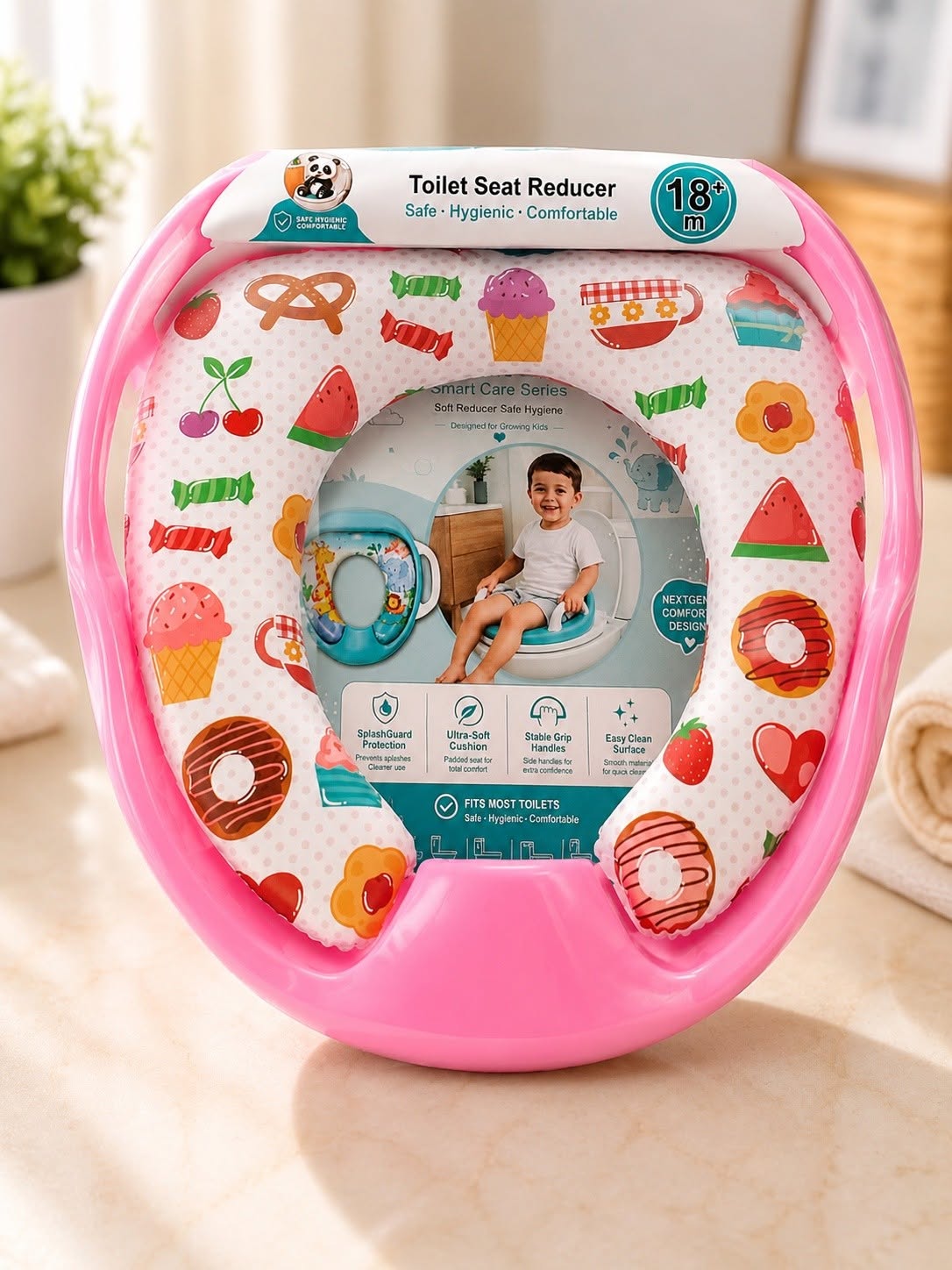Soft Baby Potty Training Seat With Handles
