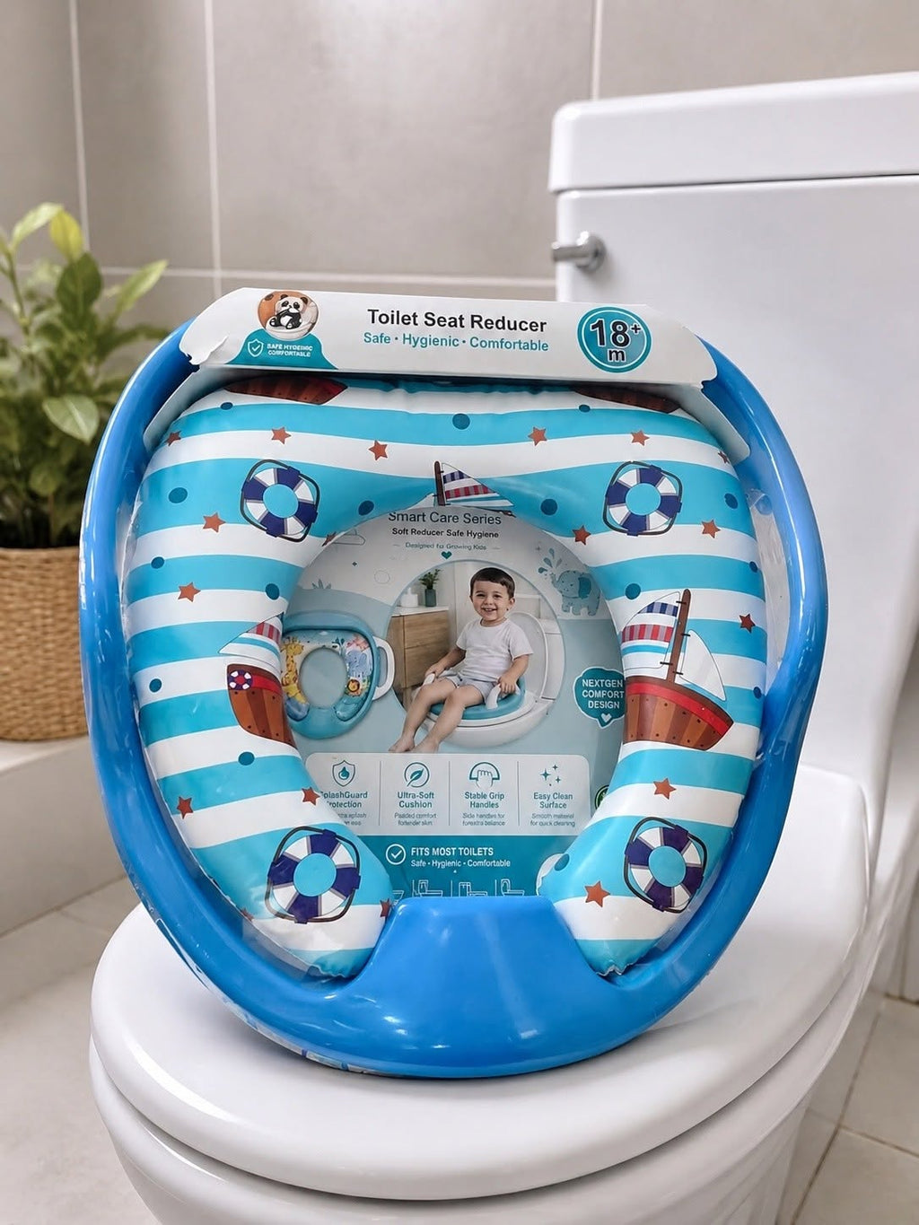 Soft Baby Potty Training Seat With Handles