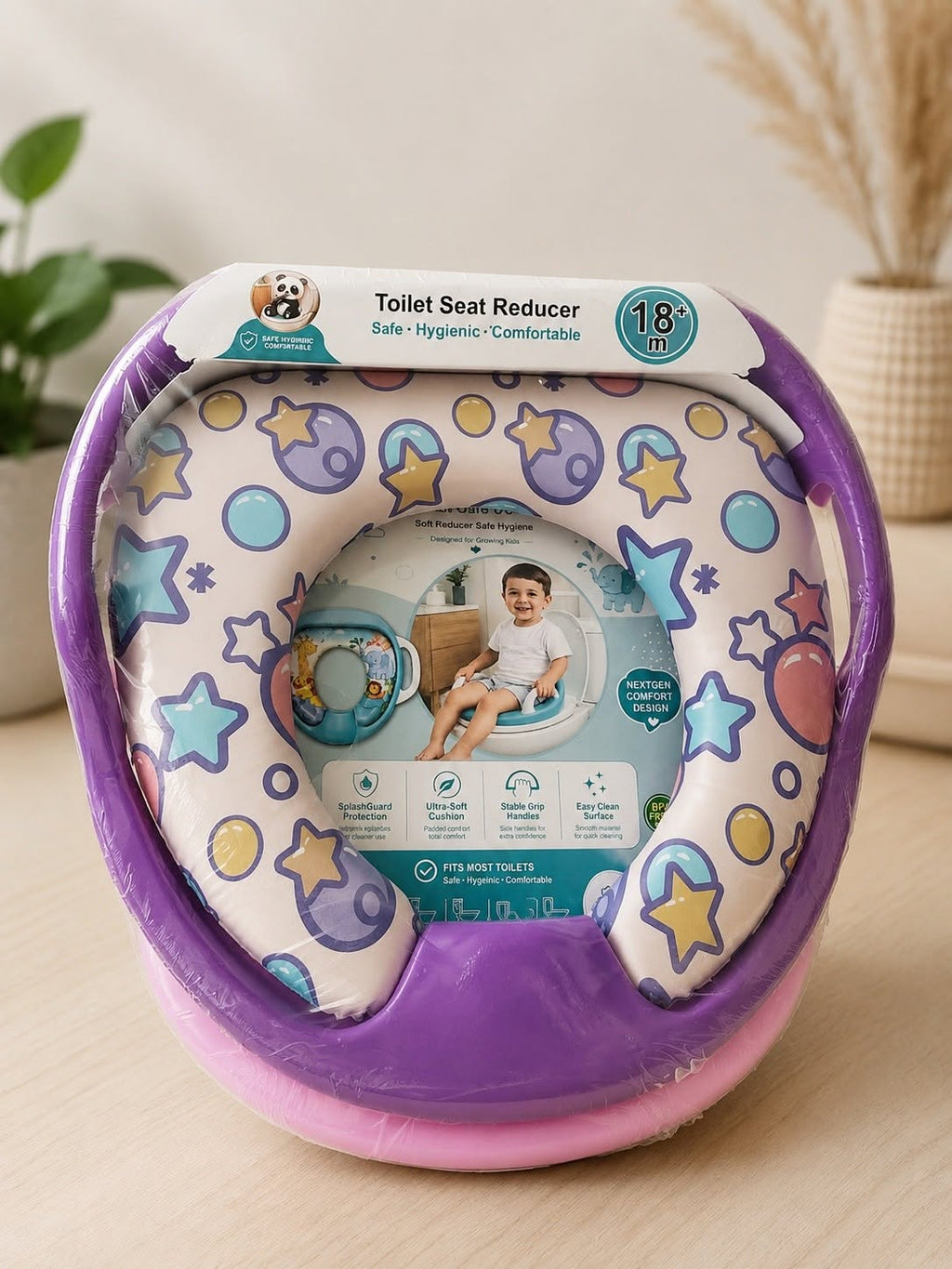 Soft Baby Potty Training Seat With Handles