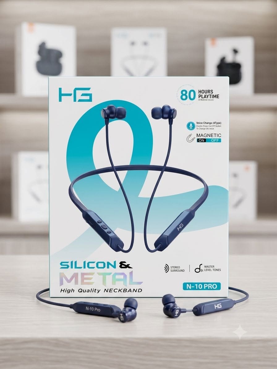 HG N-10 Pro Neckband Earphones