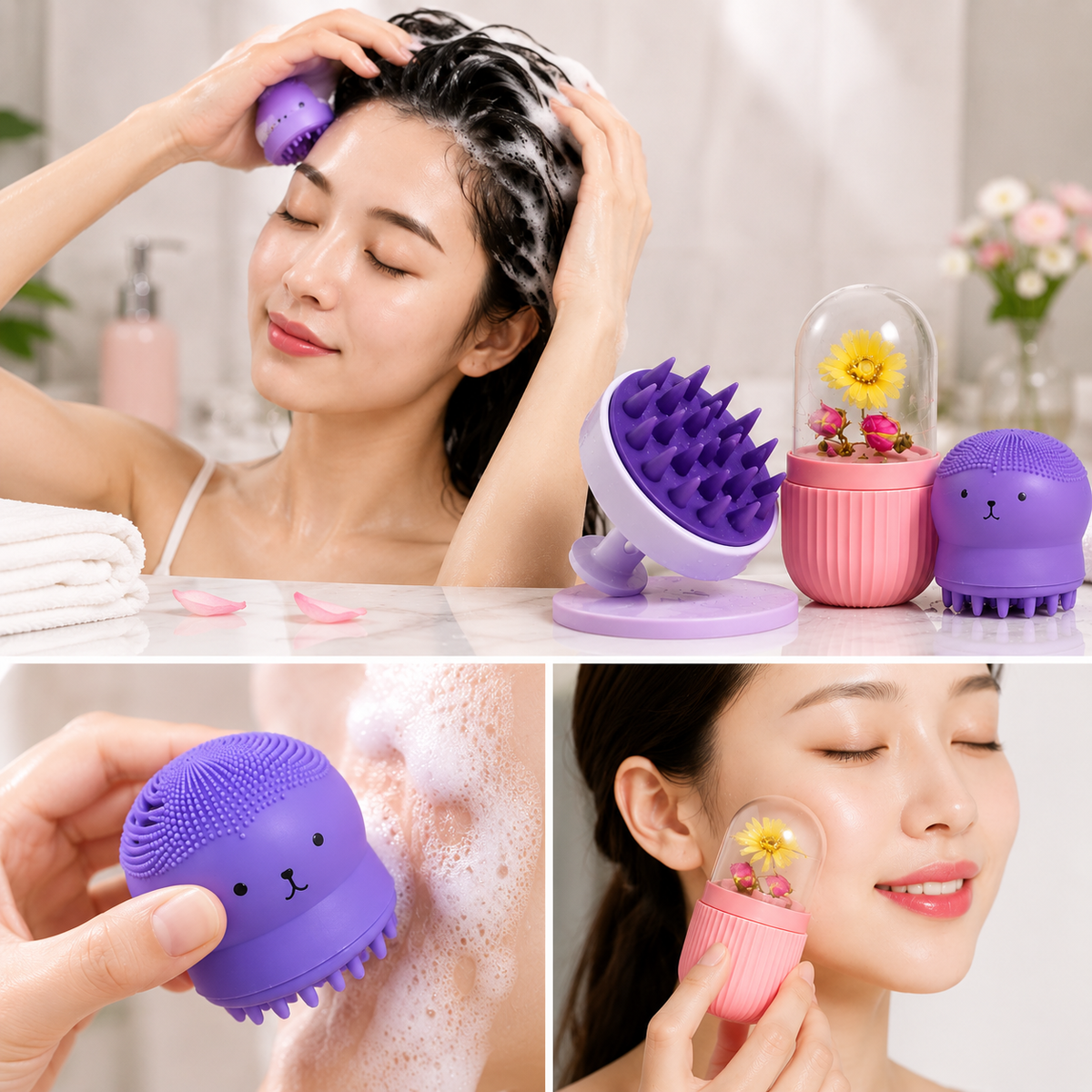 GlowCare 3-in-1 Beauty & Self-Care Combo