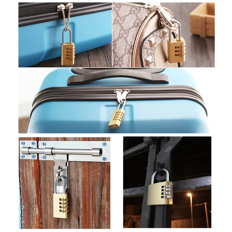 3-Digit Password Protected Mini Combination Lock