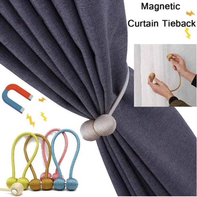 Pearl Ball Magnetic Curtain Holder (Set of 2)