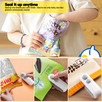 2-in-1 USB Mini Bag Sealer & Cutter