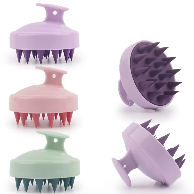 Silicone Scalp Massage Shampoo Brush
