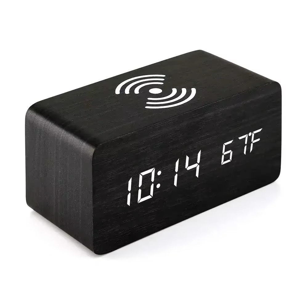 Premium Wooden Digital Clock