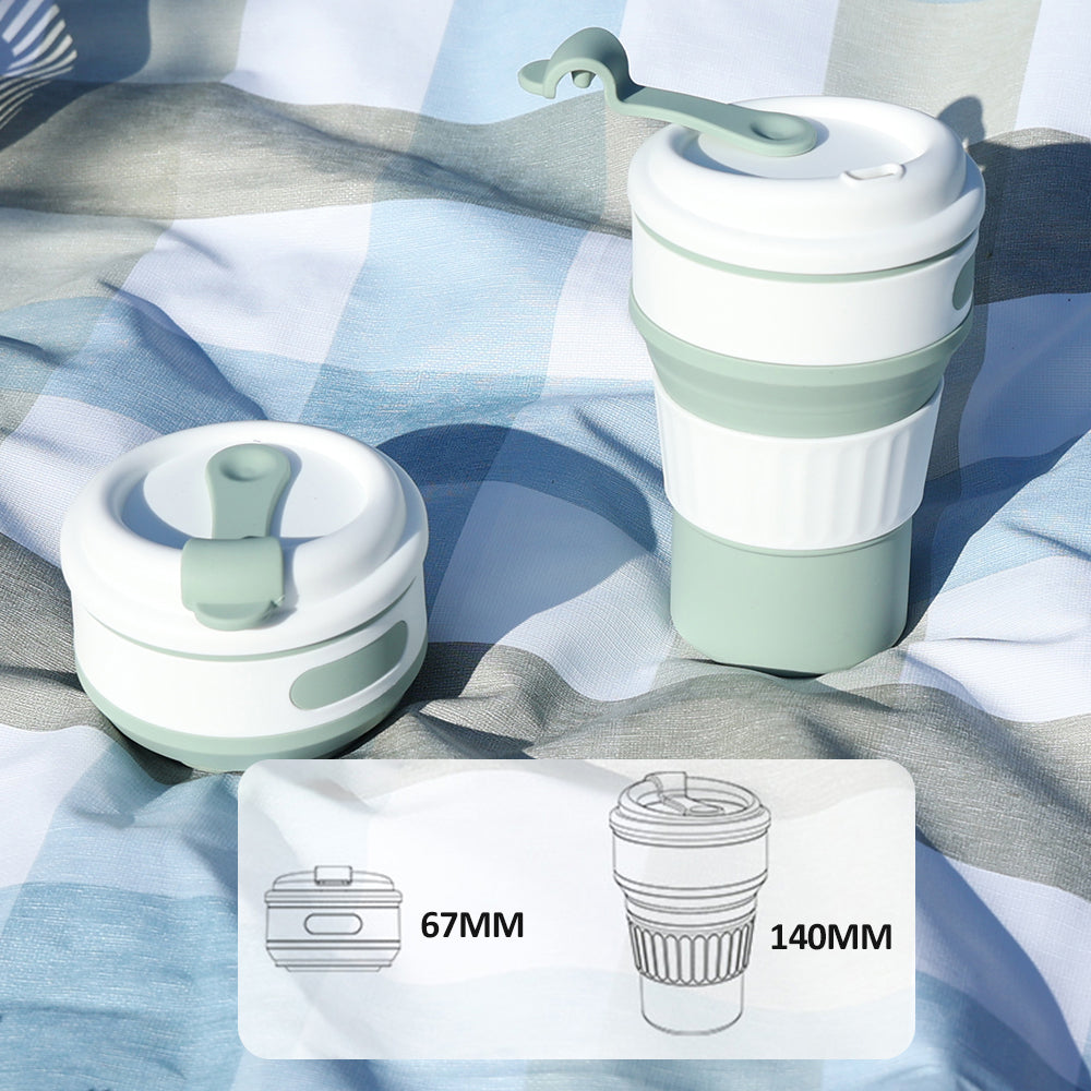 Foldable Silicone Travel Mug (BPA Free)