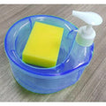 2-in-1 Dish Soap Dispenser With Sponge Holder