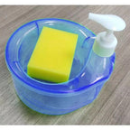 2-in-1 Dish Soap Dispenser With Sponge Holder