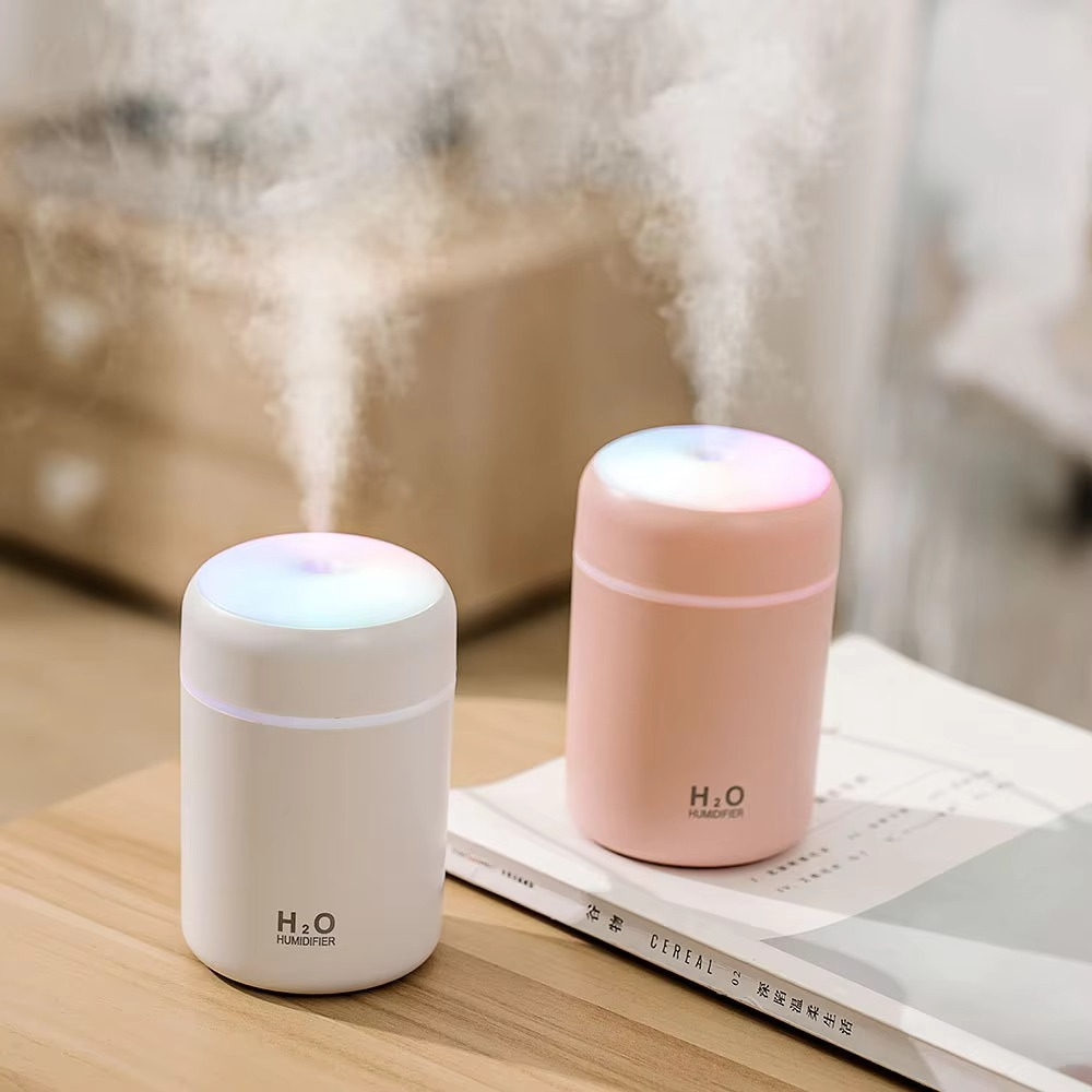 USB Mini Air Humidifier with LED Light