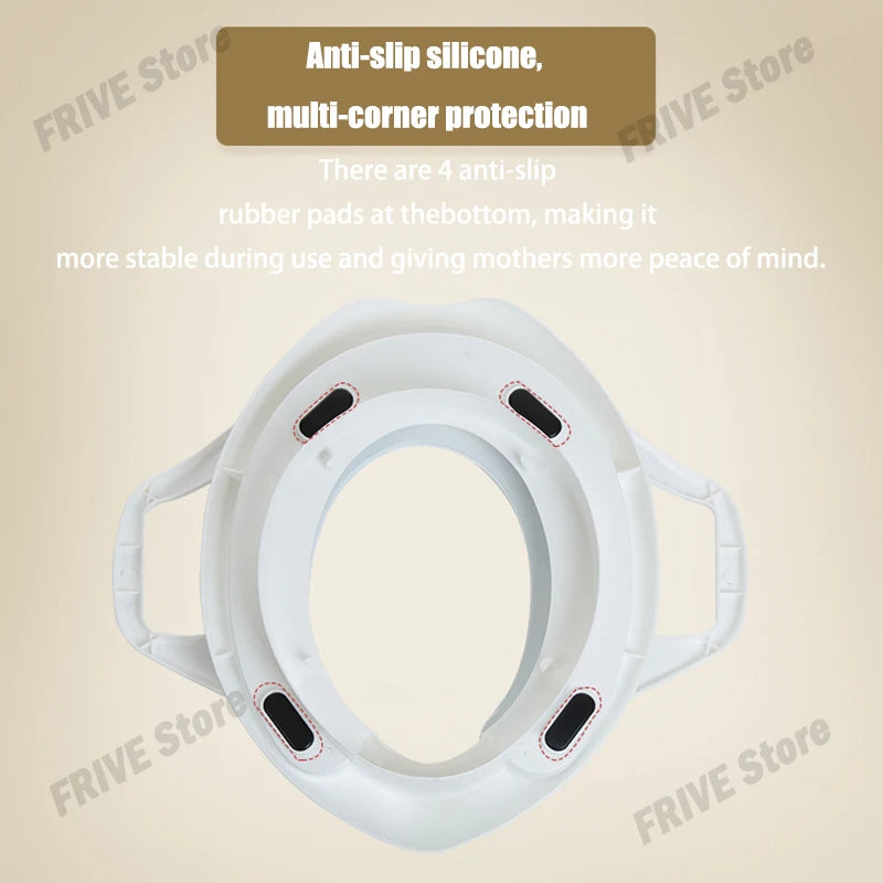 Soft Baby Potty Training Seat With Handles