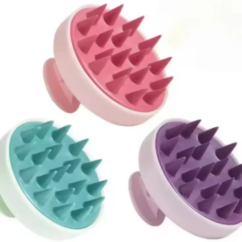 Silicone Scalp Massage Shampoo Brush