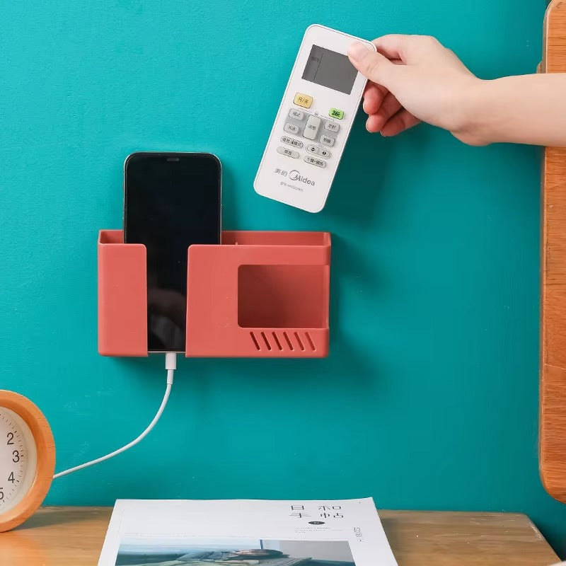 2-in-1 Wall Mounted Phone Charging Holder