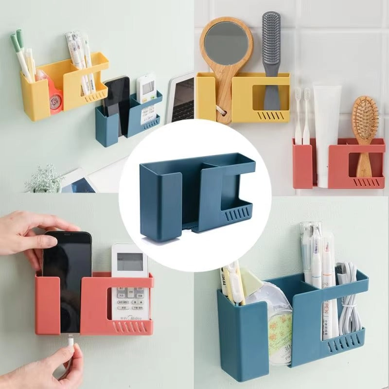 2-in-1 Wall Mounted Phone Charging Holder