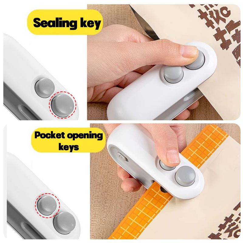 2-in-1 USB Mini Bag Sealer & Cutter