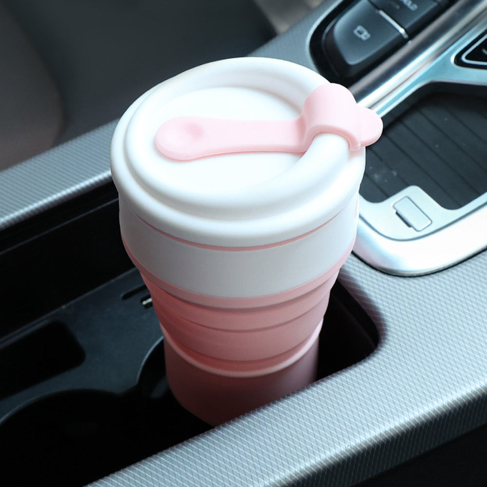 Foldable Silicone Travel Mug (BPA Free)