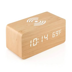 Premium Wooden Digital Clock
