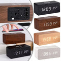 Premium Wooden Digital Clock
