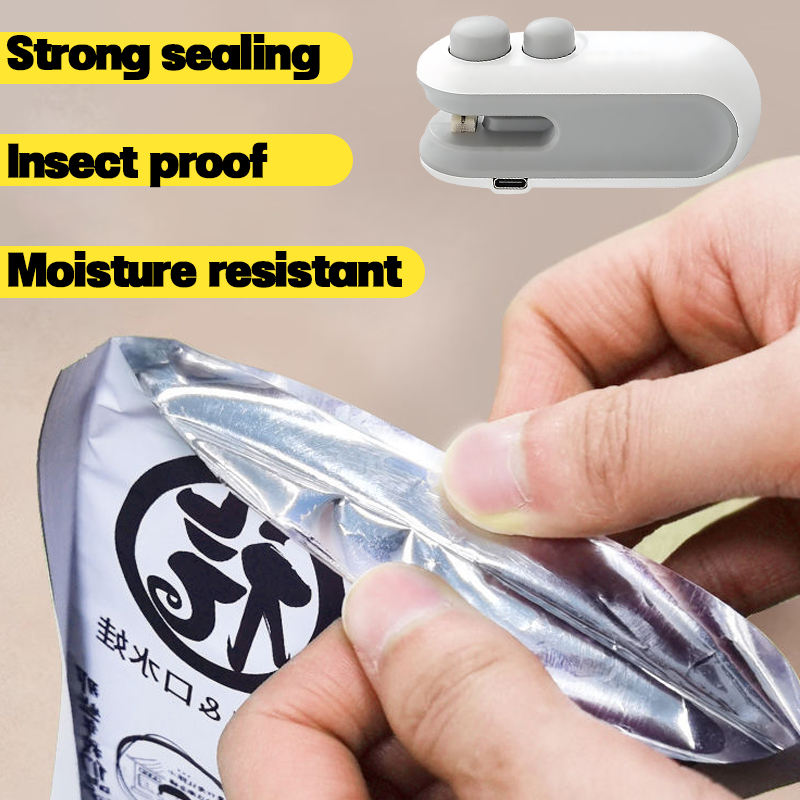 2-in-1 USB Mini Bag Sealer & Cutter