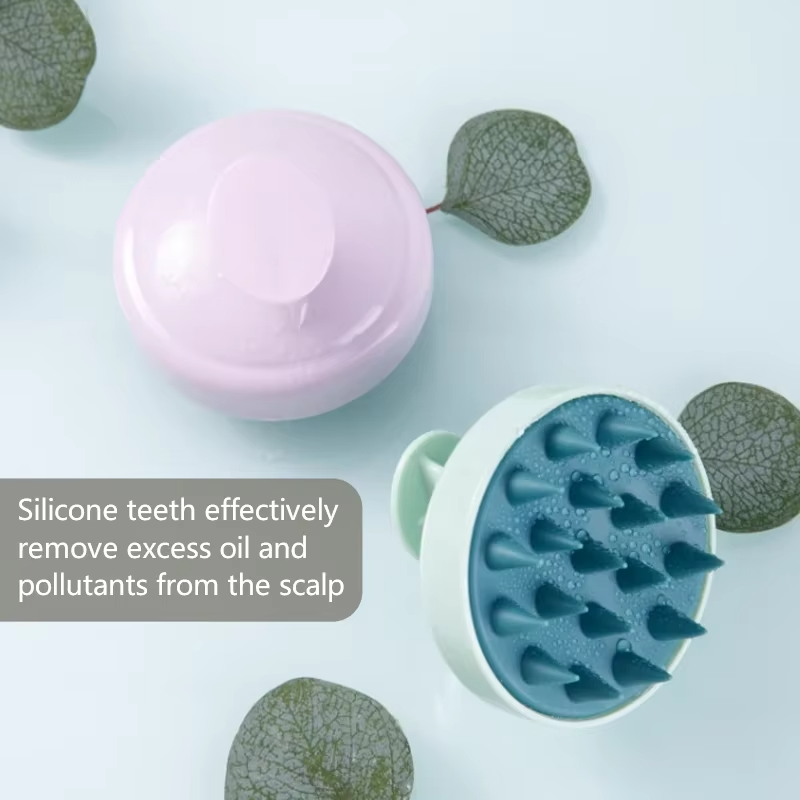 Silicone Scalp Massage Shampoo Brush