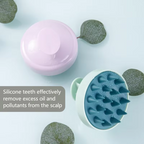 Silicone Scalp Massage Shampoo Brush
