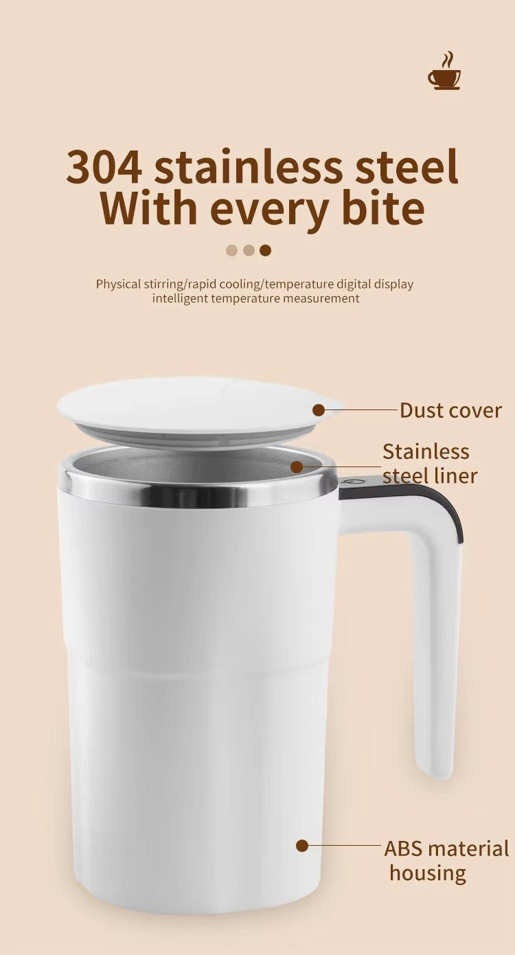 380ML Automatic Magnetic Stirring Mug