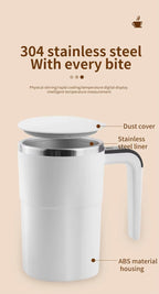 380ML Automatic Magnetic Stirring Mug