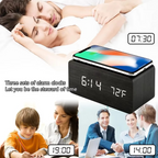 Premium Wooden Digital Clock