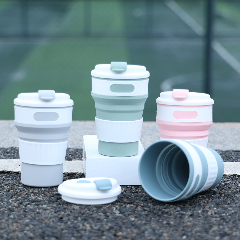 Foldable Silicone Travel Mug (BPA Free)