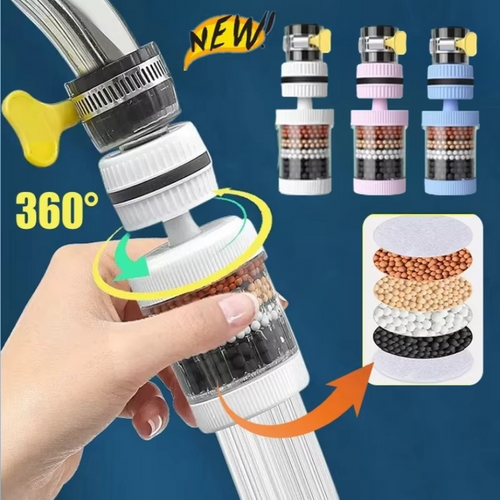 6-Layer Universal Faucet Water Filter