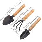 3-Piece Mini Gardening Tool Set