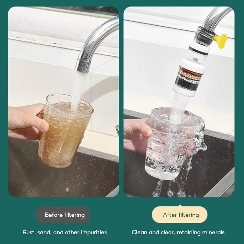 6-Layer Universal Faucet Water Filter