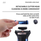 3-in-1 Rechargeable Men's Grooming Kit – Hair Clipper, Nose Trimmer & Shaver