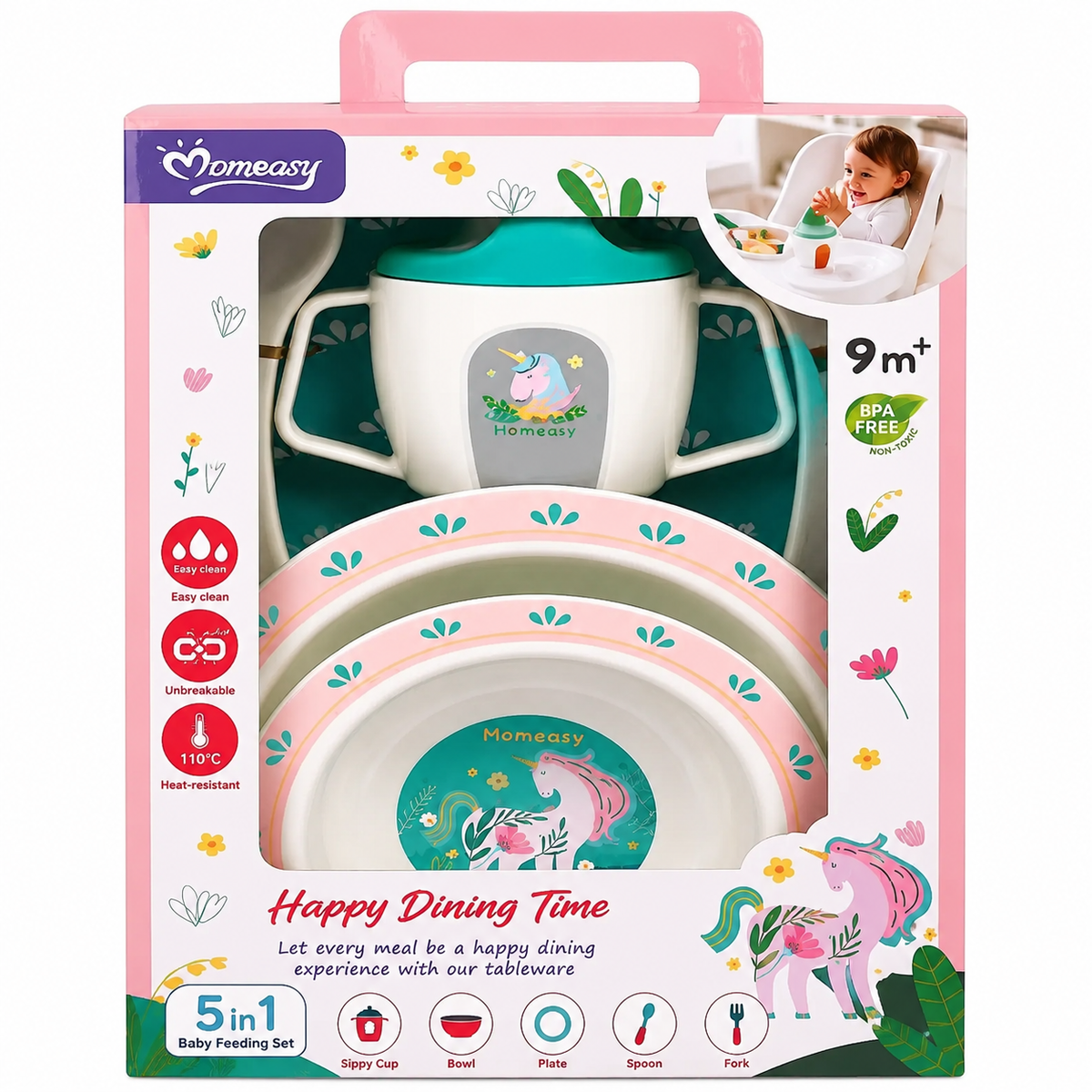 5-in-1 Baby Feeding Set