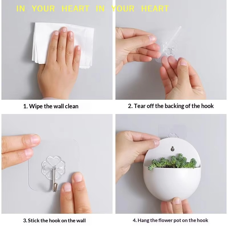 Wall-Mounted Hanging Planter Pot