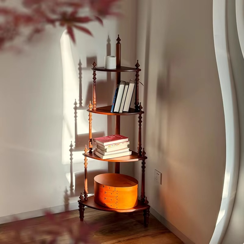 Foldable Corner Display Shelf
