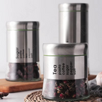 3 Pcs Airtight Borosilicate Glass Storage Jar