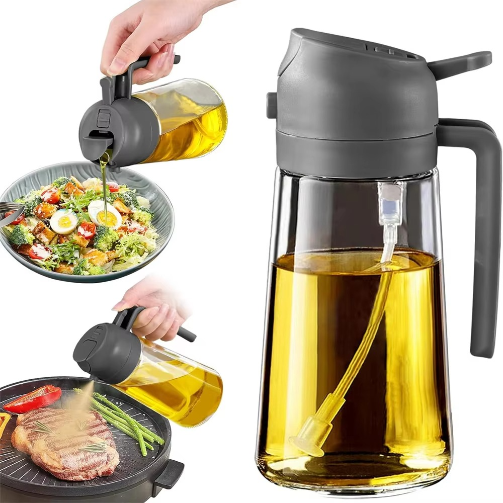 Automatic Oil Spray Dispenser Bottle