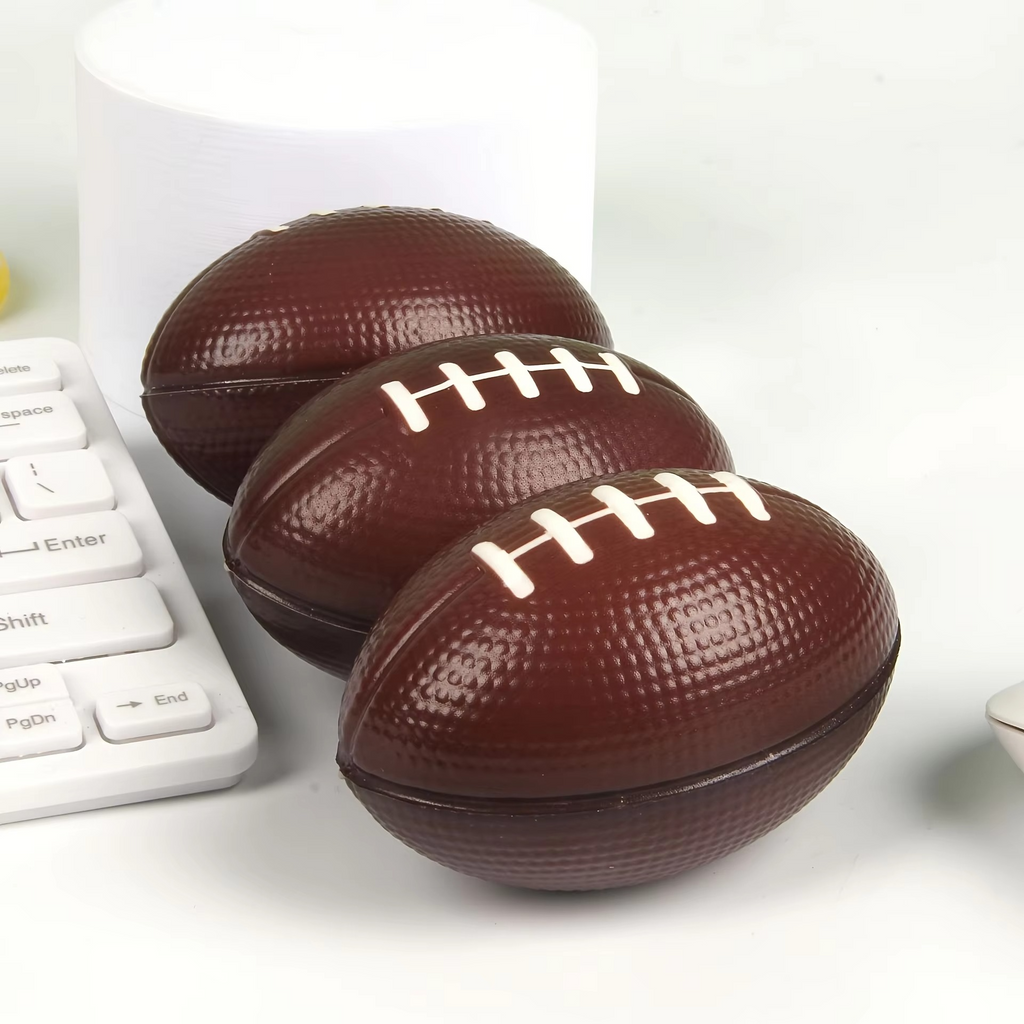 2-Piece Rugby Stress Relief Balls