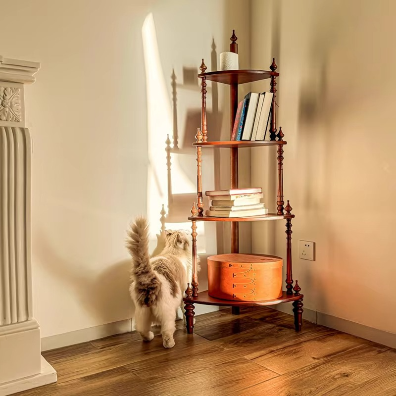 Foldable Corner Display Shelf