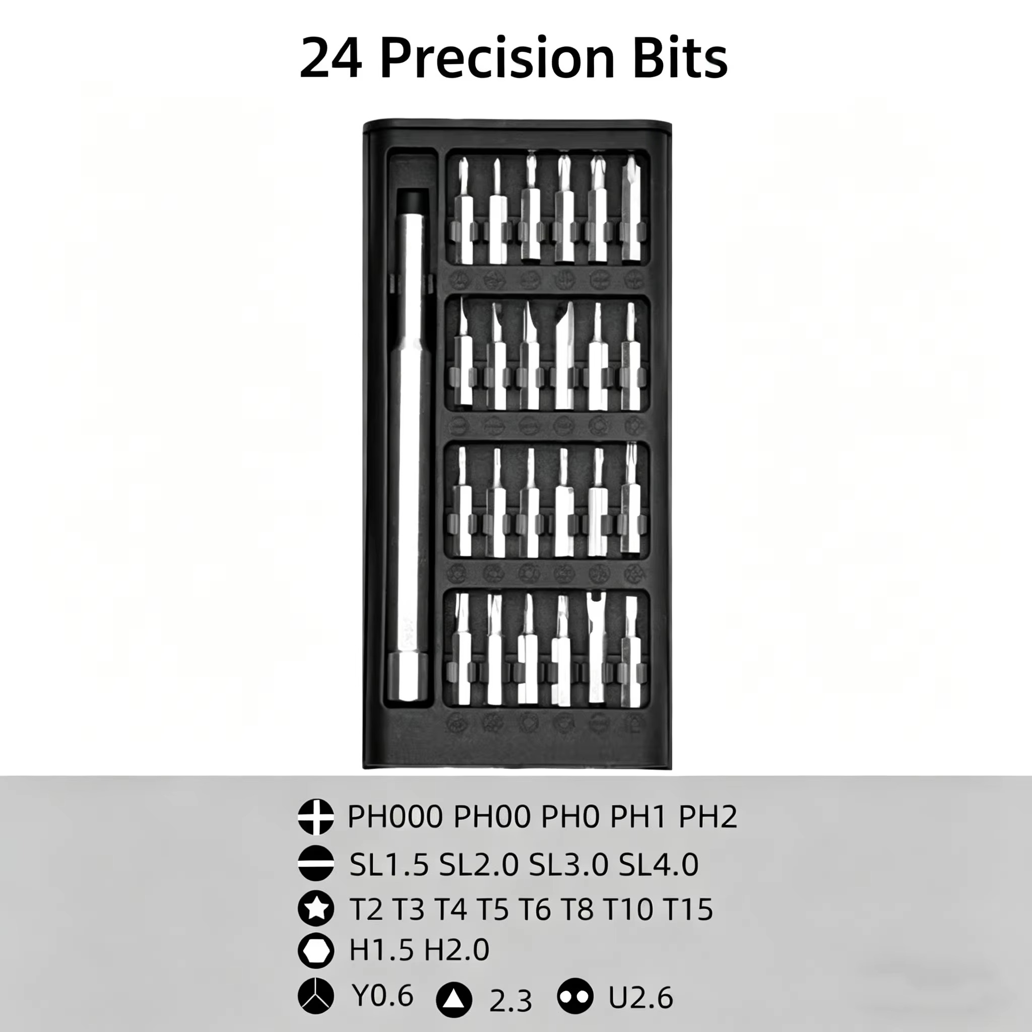 24-in-1 Magnetic Screwdriver Tool Set