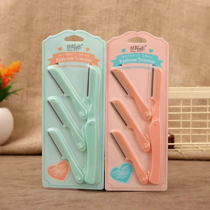 Keli 4-Piece Eyebrow Razor Set