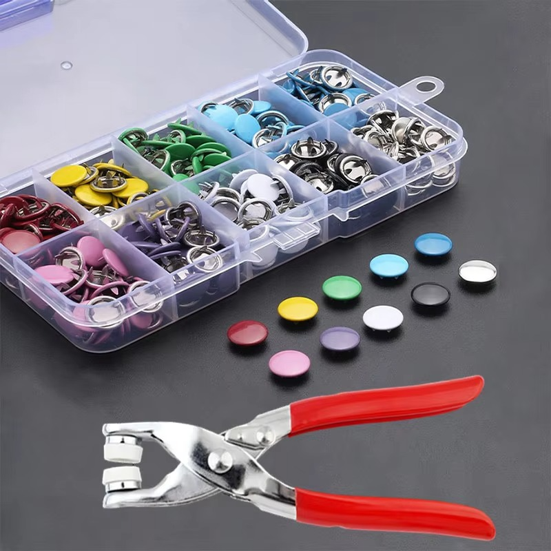 5-Prong Snap Button Installation Tool Kit