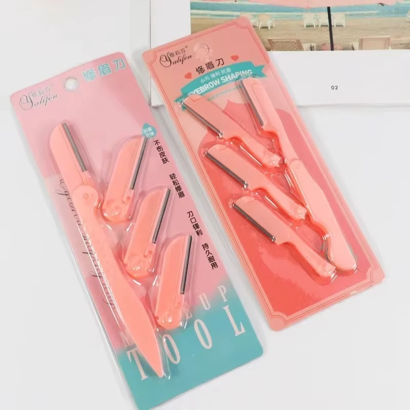 Keli 4-Piece Eyebrow Razor Set