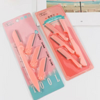 Keli 4-Piece Eyebrow Razor Set