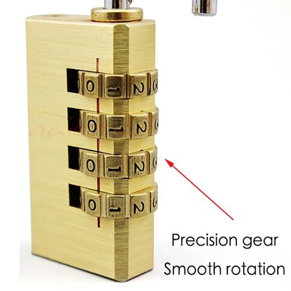 3-Digit Password Protected Mini Combination Lock