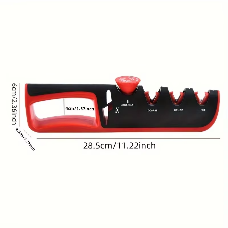 Heavy Duty 4 Stage Adjustable Knife Sharpener